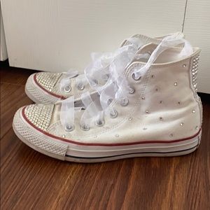Bedazzled converse